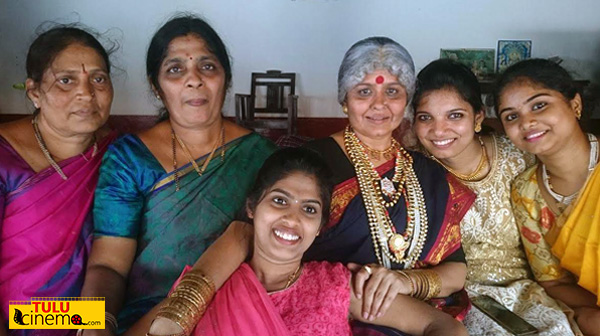 Chandrakala-with-Gadiyara-Family--Tulucinemacom