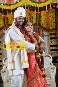 Actor Arjun Kapikad Tied Knot with Kavya.