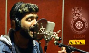 Actor Roopesh Shetty bats for RCB, Sings for “Ee Sala Cup Namde”.