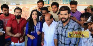 ‘Girgit’ Tulu film team celebrates Aravind Bolar's birthday