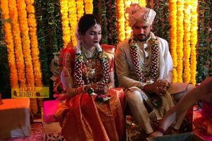 Cricketer Manish Pandey married to Tulu film “Thelikeda Bolli” lead Ashrita Shetty.